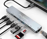 Daytona Fix FC-04 6 in 1 Type C to PD Hdmi Usb RJ45 Adaptör 4K Usb 3.0